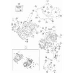 KTM PAKKINGSET Motor KPL. 1290 SD 61330099000