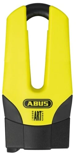 ABUS Schijfremslot Quick Maxi Pro Yellow