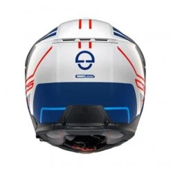 Schuberth C5 Master Motorhelm 9 Schuberth C5 Master Motorhelm -Moto Verkoop C5 master wit blauw achterzijde 7b10