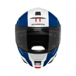 Schuberth C5 Master Motorhelm 8 Schuberth C5 Master Motorhelm -Moto Verkoop C5 master wit blauw detail 2 cae7