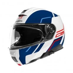 Schuberth C5 Master Motorhelm 11 Schuberth C5 Master Motorhelm -Moto Verkoop C5 master wit blauw voorzijde a9da