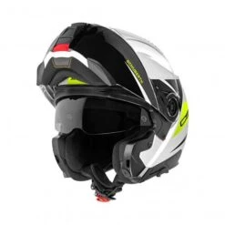 Schuberth C5 Eclipse Motorhelm -Moto Verkoop c5 eclipse wit geel detail 3 7232
