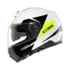 Schuberth C5 Eclipse Motorhelm -Moto Verkoop c5 eclipse wit geel detail 4 18eb