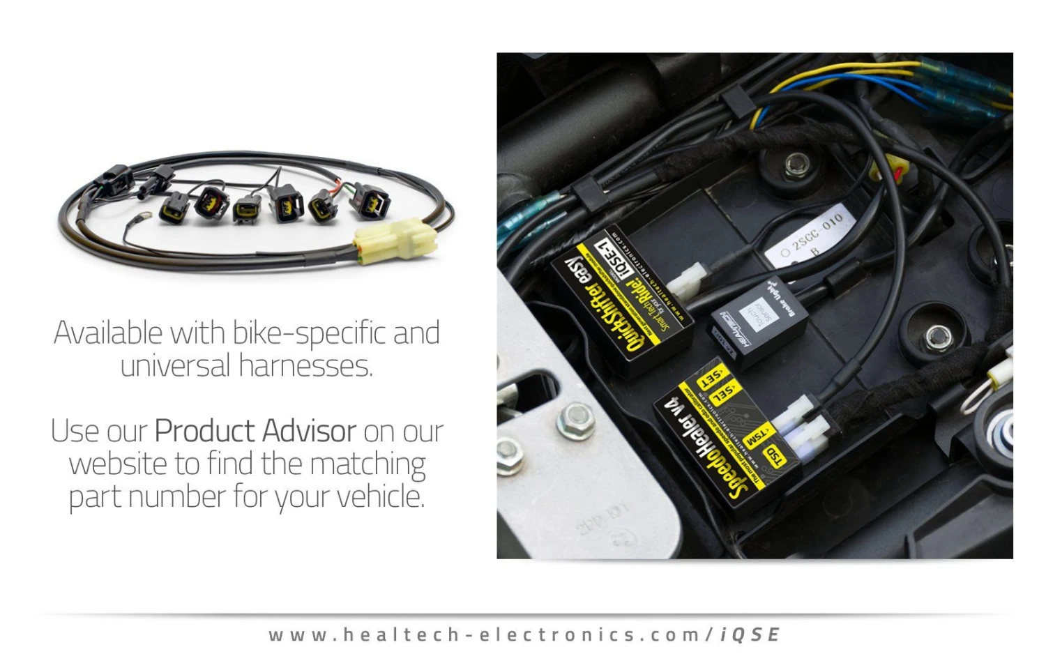 Healtech Quickshifter Kabelset QSH-P4G 3 Healtech Quickshifter Kabelset QSH-P4G