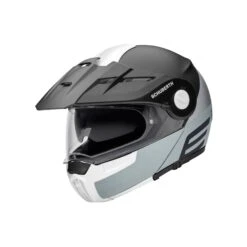 Schuberth E1 Cut Motorhelm -Moto Verkoop schuberth e1 cut matzwart grijs wit 1 0bce