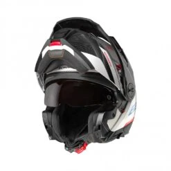 Schuberth E2 Defender Motorhelm -Moto Verkoop schuberth e2 defender wit rood blauw 1 11c7