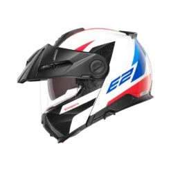 Schuberth E2 Defender Motorhelm -Moto Verkoop schuberth e2 defender wit rood blauw 2 d6f8