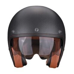 Scorpion Belfast Evo Carbon Solid Motorhelm