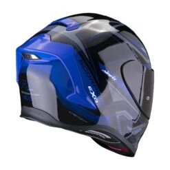 Scorpion Exo-R1 Evo Air Gaz Motorhelm -Moto Verkoop scorpion exo r1 evo air gaz zwart blauw 2 4755