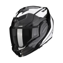 Scorpion Exo-Tech Evo Animo Motorhelm -Moto Verkoop scorpion exo tech evo animo zwart wit 35c8