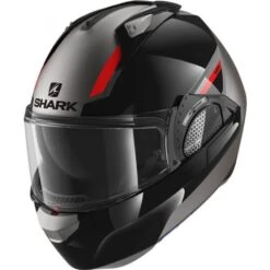 Shark Evo GT Sean Motorhelm -Moto Verkoop shark evo gt sean zwart rood 299e